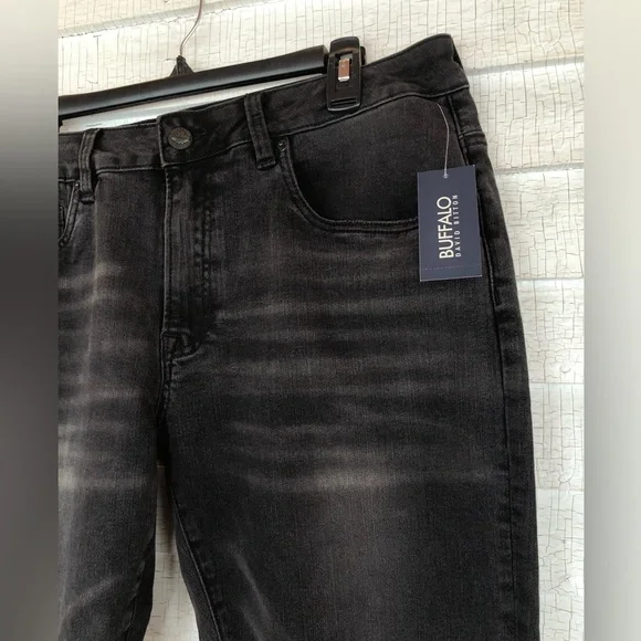 BNWT “Six” Straight Black Buffalo by David Bitton Denim - Picture 2 of 4